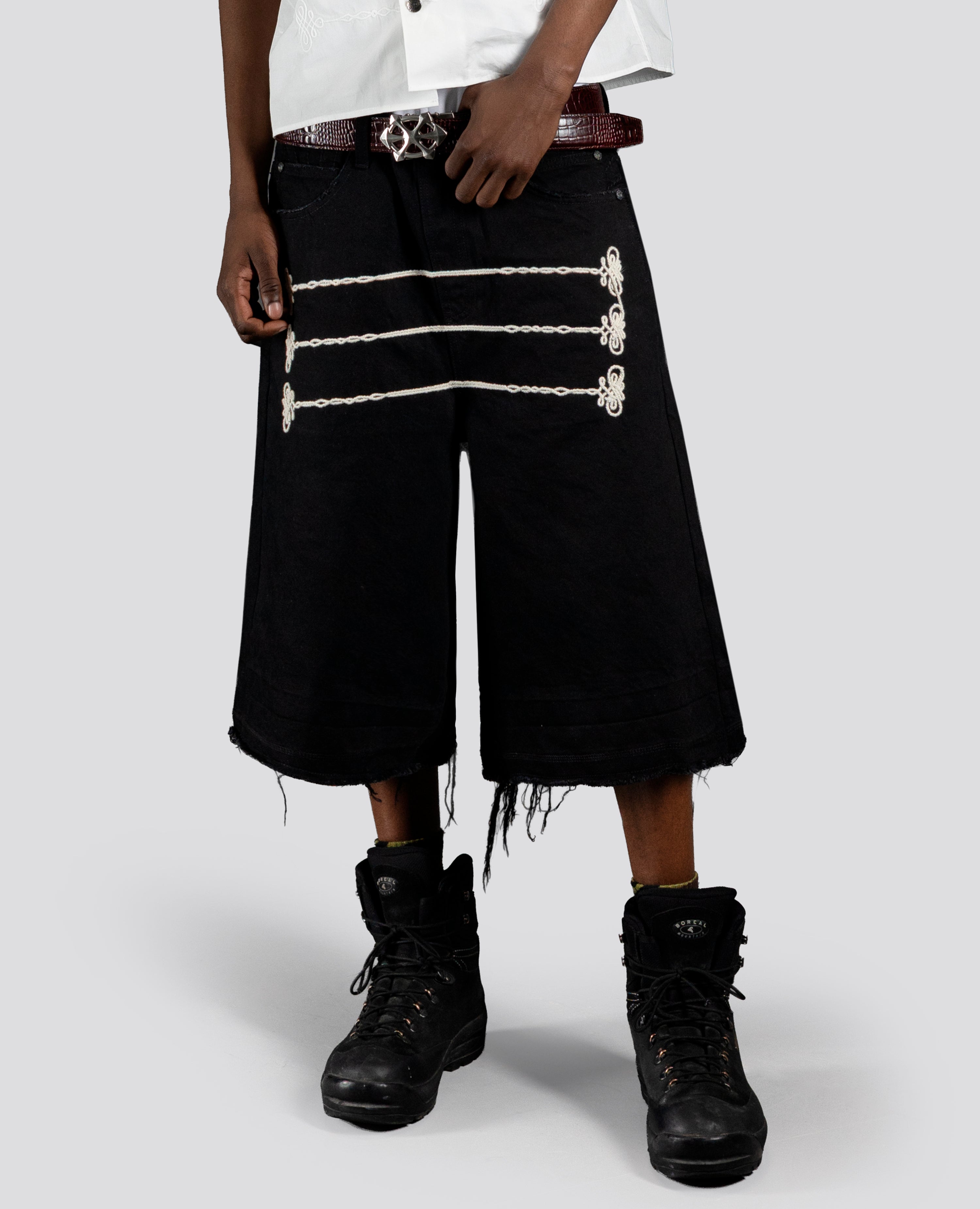 BLACK NAPOLEON JORTS