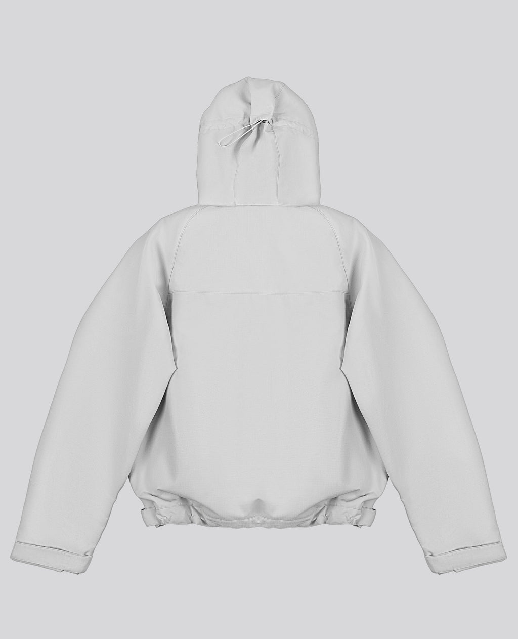 GREY WINDBREAKER JACKET